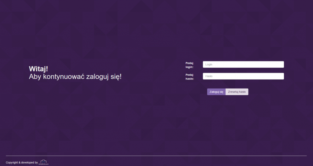screen magazyn login